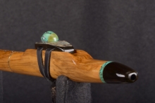 Boxwood Native American Flute, Minor, High C#-5, #T1F (8)